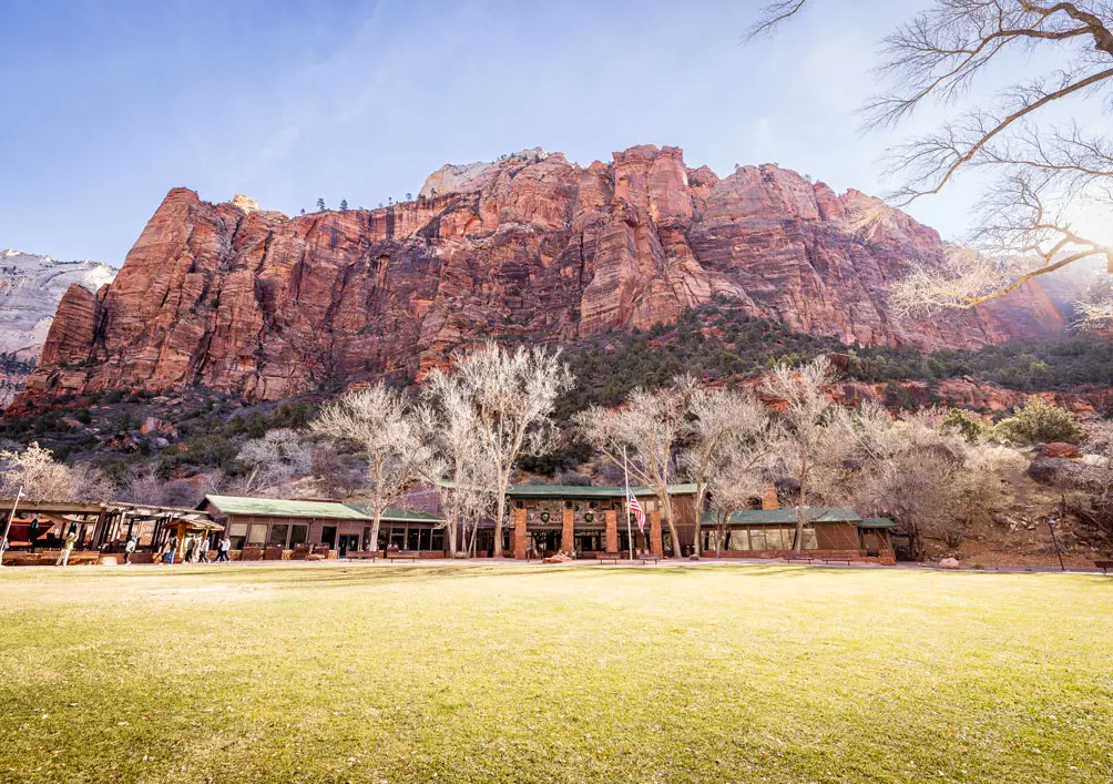 lodging at zion