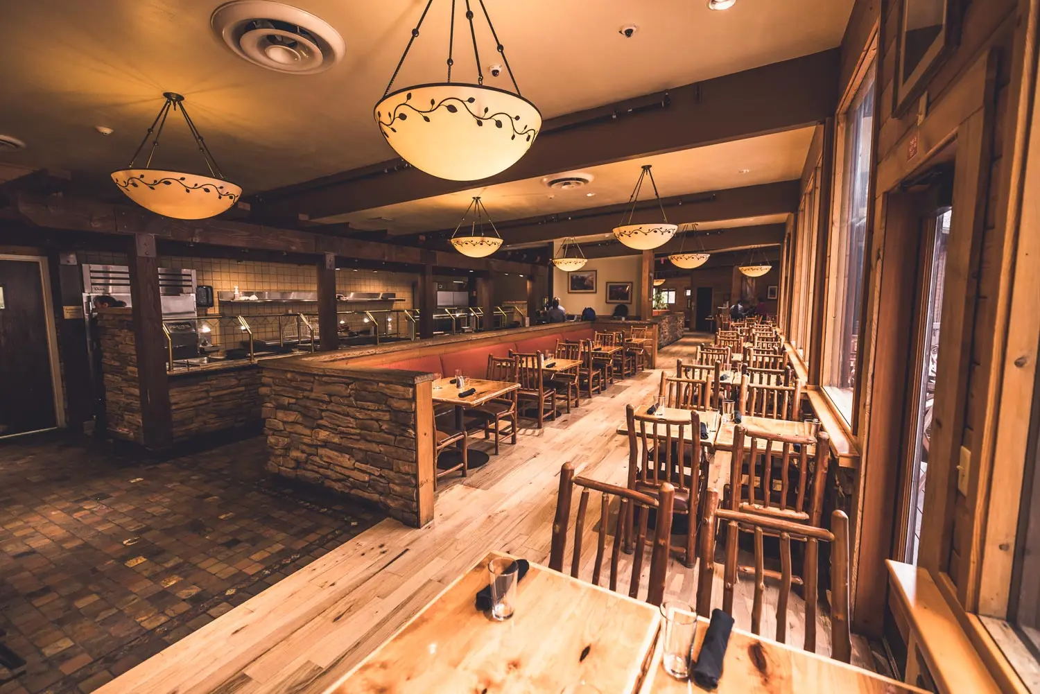 inside the grille at zion